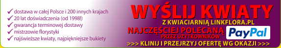 Kwiaciarnia Wysyłkowa Online Florystyczna Poczta Kwiatowa Przesyłka